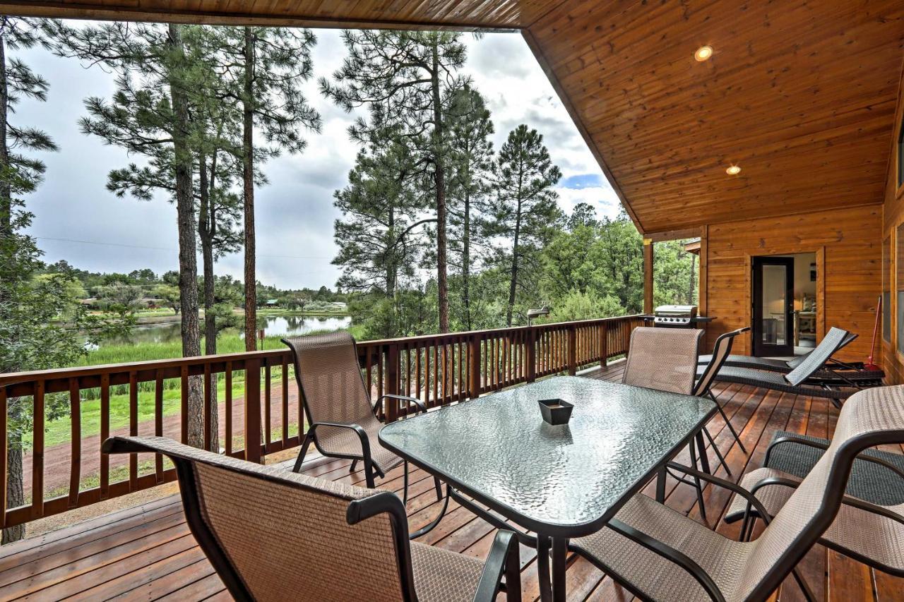 Serene Lakeside Cabin With Decks And Edler Lake Views! ไพน์ท็อป-เลคไซด์ ภายนอก รูปภาพ